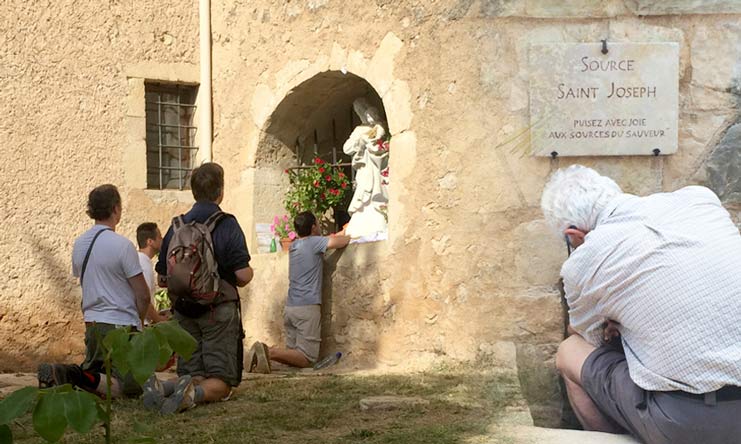 Les apparitions de saint Joseph à Cotignac